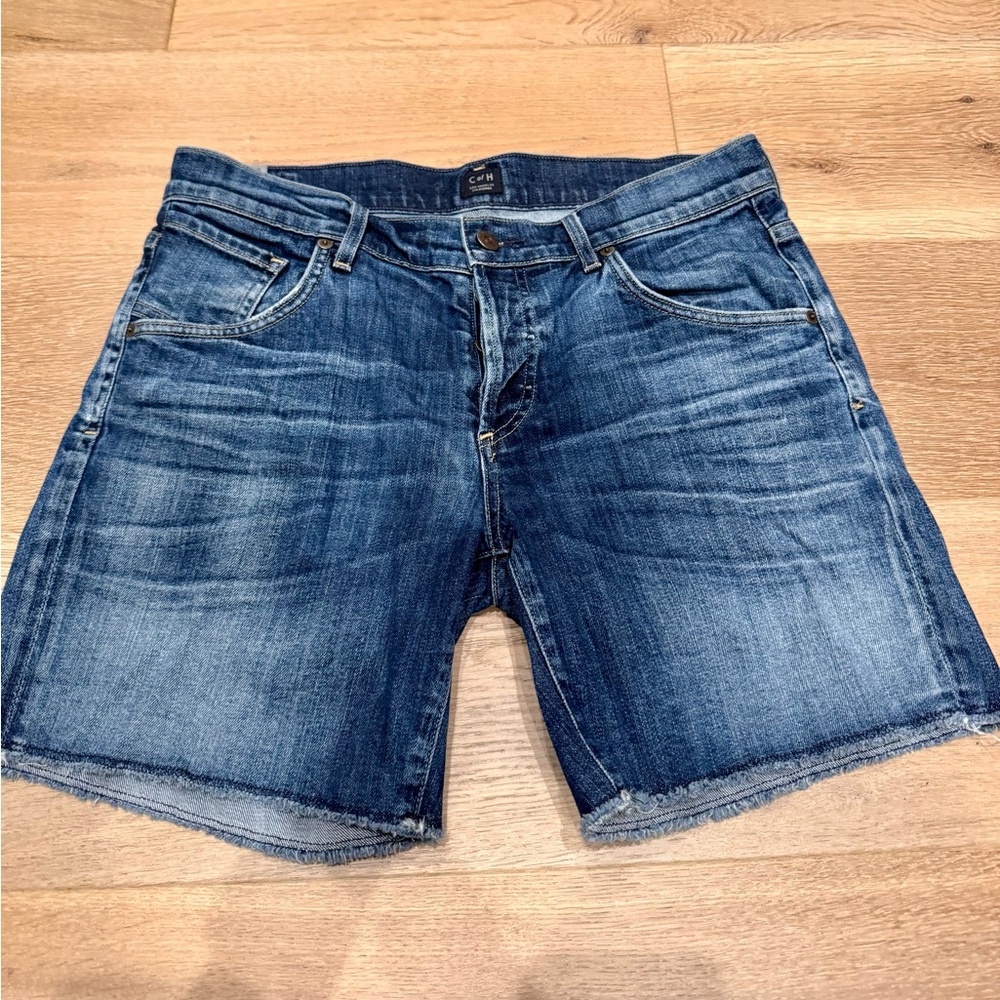 Citizens Of Humanity Blue Jean Shorts